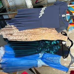 Lot of 4 Dance Costumes; All worn one time; All sized adult small.